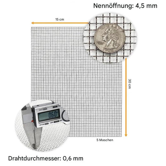 HydraPure Edelstahl-Filtergitter