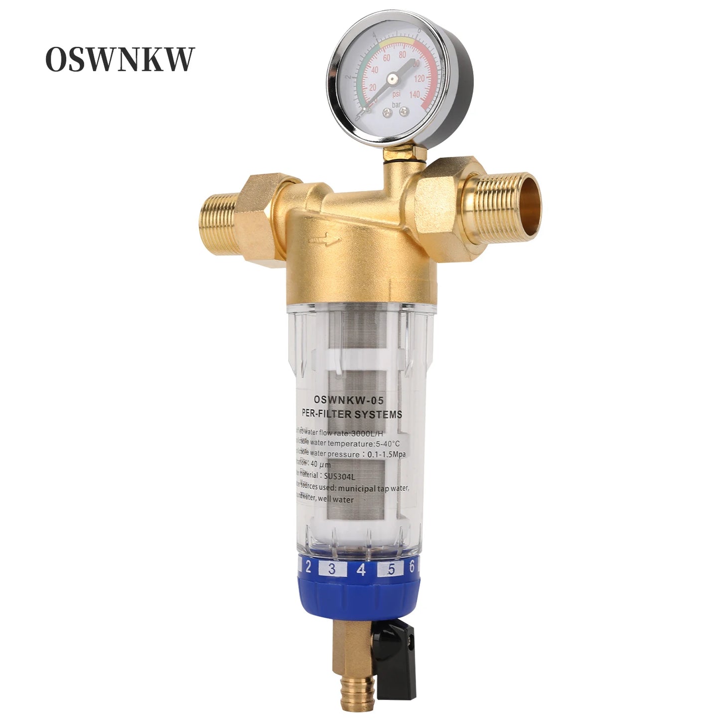 HydraPure Zentral-Vorfilter OSWNKW-05