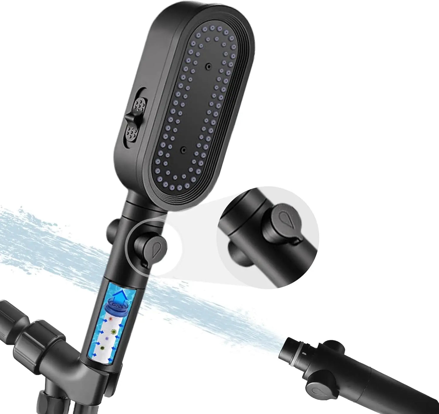 Duschkopf mit Wasserfilter