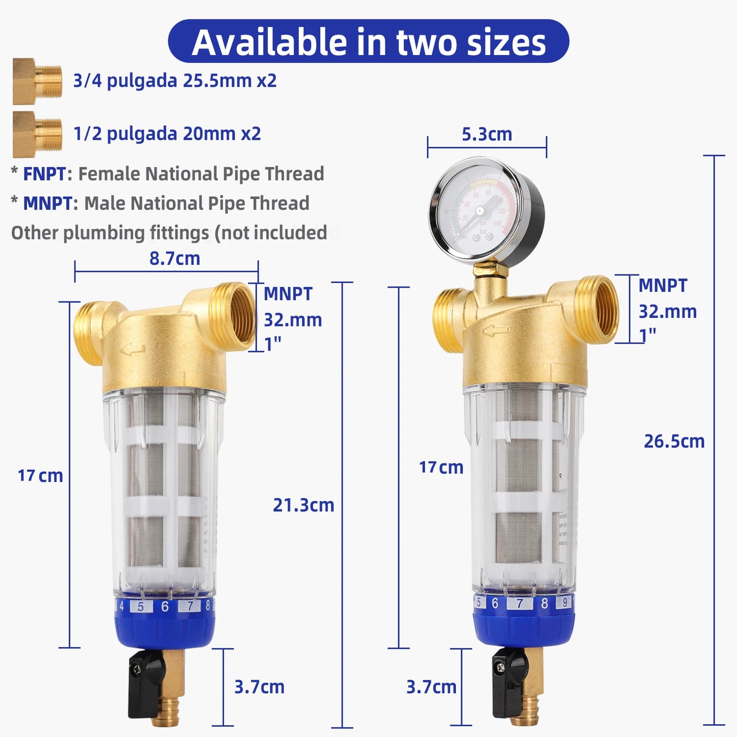 HydraPure Zentral-Vorfilter OSWNKW-05