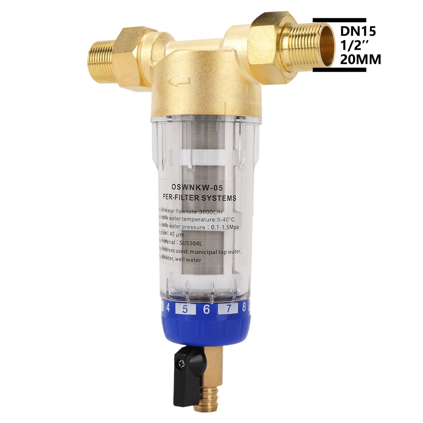 HydraPure Zentral-Vorfilter OSWNKW-05