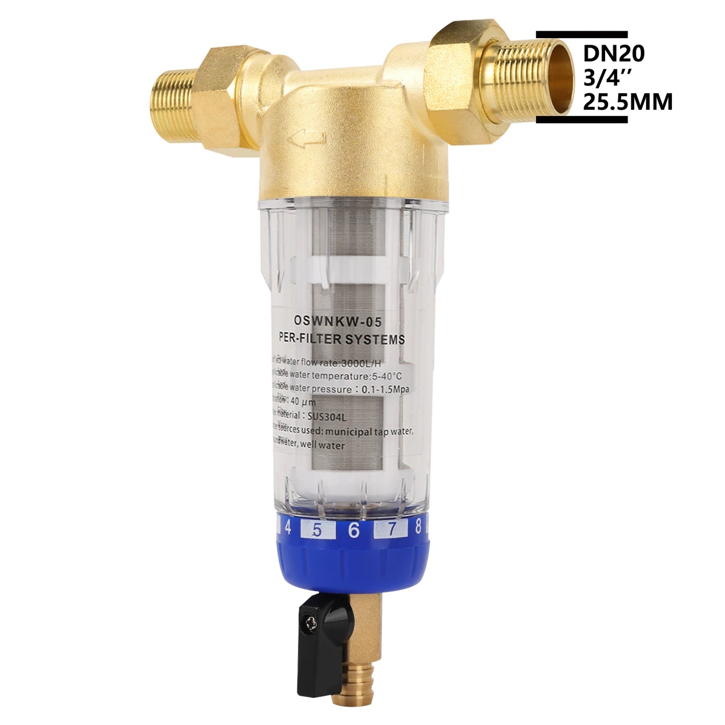 HydraPure Zentral-Vorfilter OSWNKW-05