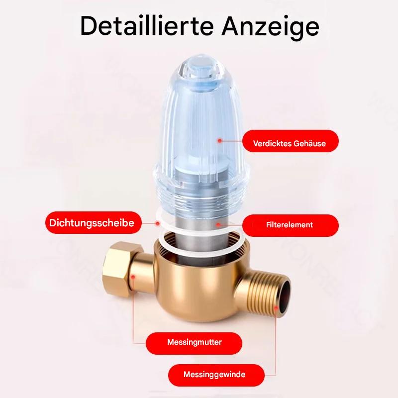 HydraPure Technischer Vorfilter – Deine erste Verteidigungslinie für reines, sanftes Wasser